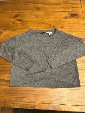 Athleta Open Back Long Sleeve Top